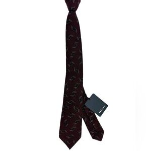 KITON SEVENFOLD TIE DARK BROWN DESIGN - WOOL SILK NWT‎ MSRP $350